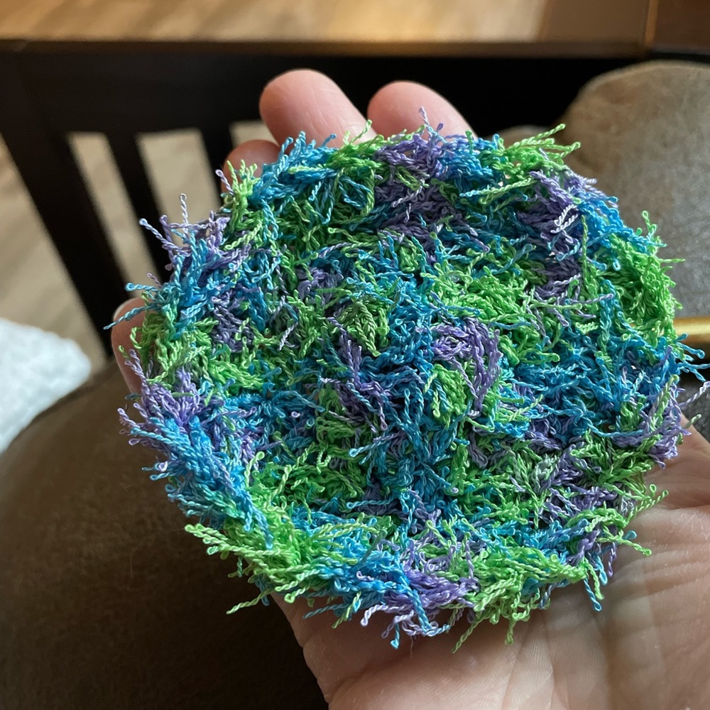 2 handmade Scrubbies (Read full description)